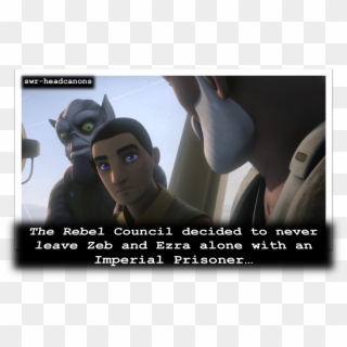 Swr Headcanons Star Wars Rebels Swr Zeb Orrelios Ezra - Swr Rebels Headcanons, HD Png Download