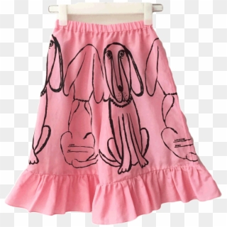 Tago Dog Ruffle Trousers - Miniskirt, HD Png Download