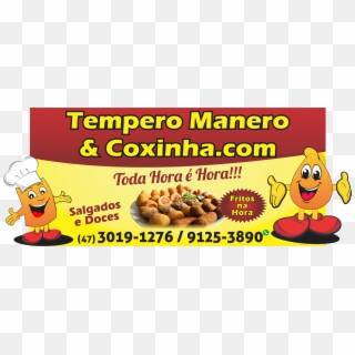 Tempero Manero & Coxinha , Png Download, Transparent Png