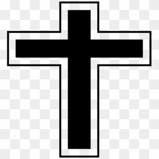 Christian Cross Comments - Cruz Negra, HD Png Download