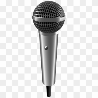 View Full Size - Transparent Gold Microphone Png, Png Download