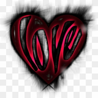 #graffiti #love #heart - Heart, HD Png Download