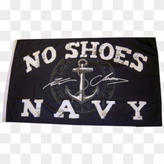Kenny Chesney No Shoes Navy Flag - Emblem, HD Png Download