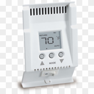Smart Base Programmable Built In Baseboard Thermostat - Digital Clock, HD Png Download