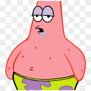 Pictures Of Patrick From Spongebob - Patrick Star Eyes Closed, HD Png Download
