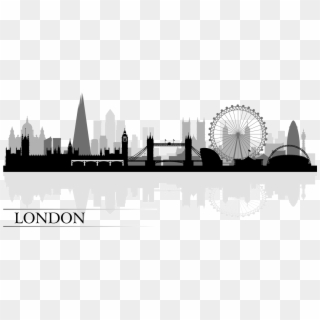 History Of The Accl - Free Vector City Skyline London, HD Png Download