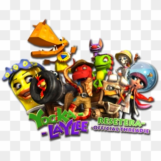 A Blast From The Past, On Nintendo At Last - Yooka Laylee 4 Player, HD Png Download