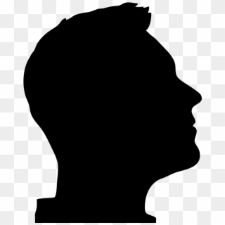 I Didn't Really Take Time To Consider What I Liked - Man Profile Silhouette Vector, HD Png Download