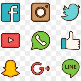 Social Media Png - Social Media Vector Png, Transparent Png