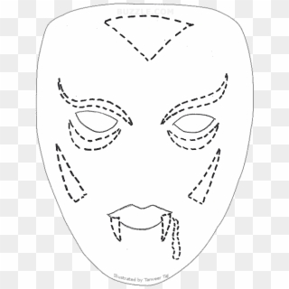Create Your Own Look Try Out These - Face Art Painting Stencils, HD Png Download