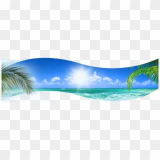 Beach Image Library Background Huge Freebie - Free Beach Clipart Transparent Background, HD Png Download