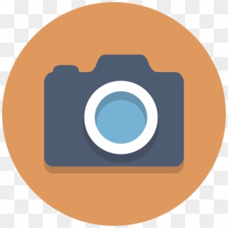 Circle Icons Camera - Camera In A Circle, HD Png Download