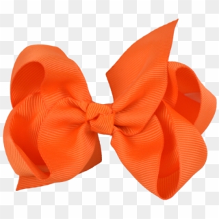 600 X 600 13 - Orange Ribbon Bow Png, Transparent Png