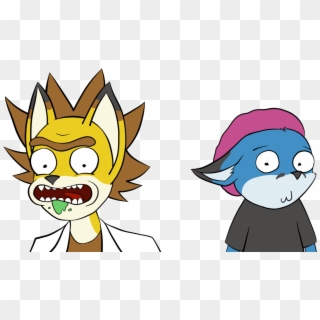 Furry Rick And Morty - Rick Y Morty Furry, HD Png Download