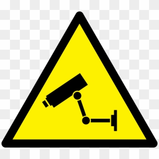 Caution Alien Clipart, Vector Clip Art Online, Royalty - Security Camera Clipart, HD Png Download