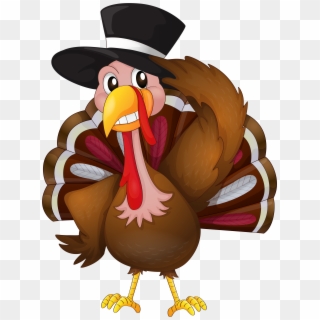Pilgrim - Thanksgiving - Thanksgiving Turkey Clipart Png, Transparent Png