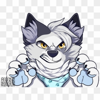 Barks And Recreation - Furry Angry Face, HD Png Download