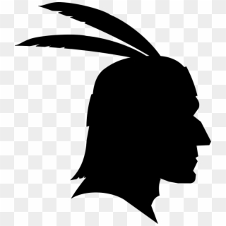 American Indian - Native American Silhouette, HD Png Download