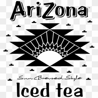 Arizona Iced Tea 01 Logo Png Transparent - Arizona Iced Tea Logo Black And White, Png Download