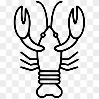 Png File Svg - Crayfish Black And White Clipart Eazy, Transparent Png