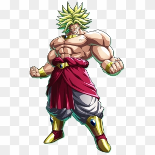 Broly Dragonballfighterz Character Art - Broly Dragon Ball Fighterz, HD Png Download