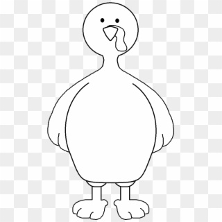 Free Turkey Clipart Black And White, HD Png Download