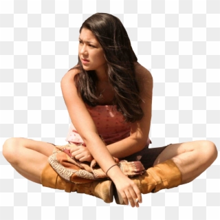 Person Sitting Cross Legged Png, Transparent Png