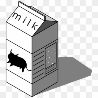 Low Fat Milk Cartoon, HD Png Download