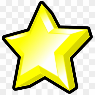 Free Vector Star Symbol - Yellow Clipart Star, HD Png Download