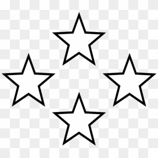 Star Vector Royalty Free Stock Free Black And White - White Stars, HD Png Download