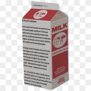 Milk Carton Mock Up, HD Png Download