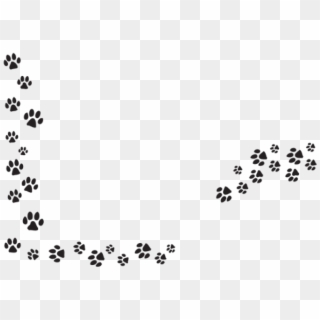 Download Series Of Paw Prints Png Images Background - Dog Paw Prints Png Transparent, Png Download
