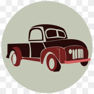 This Free Icons Png Design Of Retro Truck, Transparent Png