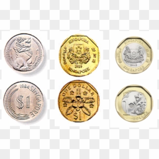 Singapore Coins Png - Coin, Transparent Png