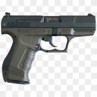Free Png Download Classic 9mm Greenish Gun Png Images - Walther P99, Transparent Png