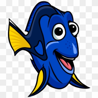 Fish Cartoon Nemo Picture Clipart Free Clip Art Images - Dory Fish Cartoon Png, Transparent Png