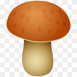Brown Spotted Mushroom Png Clipart - Mushroom Png, Transparent Png