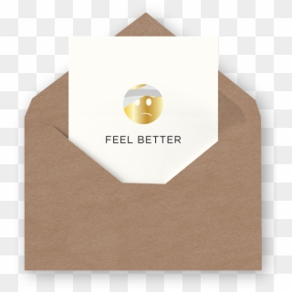 Emoji Bandage Feel Better Card - Greeting Card, HD Png Download