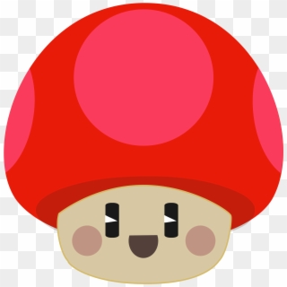 This Free Icons Png Design Of Cute Happy Mushroom, Transparent Png