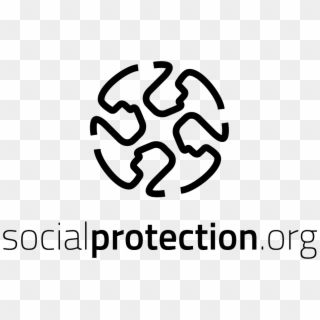 Logo Sporg Vertical Black Transparent Background Png - Social Protection Org, Png Download