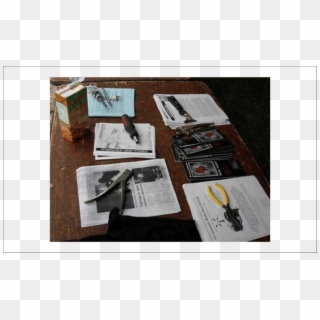 Tools Holding Down Literature - Revolver, HD Png Download