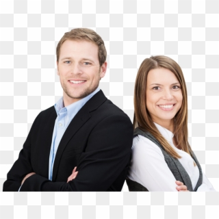 Business Man And Woman Png - Man And Woman Business, Transparent Png
