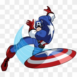 Captain America Clipart - Captain America Vector Png, Transparent Png
