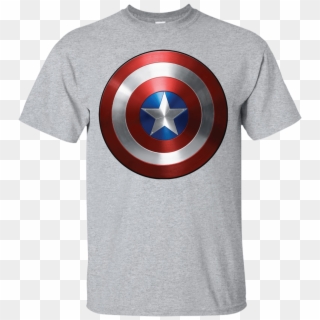 Captain America Shield Men's T-shirt - Cringe Shirt, HD Png Download