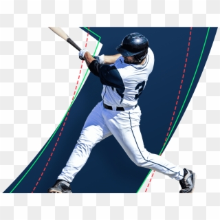 Fantasy Baseball Player Swinging A Bat - Transparent Mlb, HD Png Download
