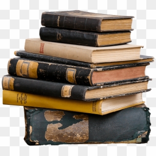 Books Pile - Stack Of Books With Transparent Background, HD Png Download