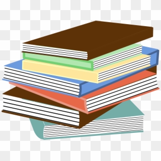 Stack Of Books 01 Royalty Free Stock - Stack Of Books, HD Png Download