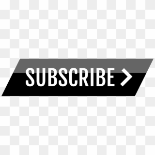 Black Subscribe Button Png, Transparent Png