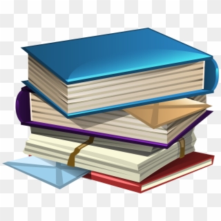 Stack Of School Books Png Download, Transparent Png