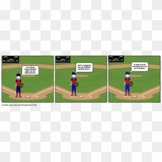 Ethos- Baseball Player - Newton's Laws Apply To Baseball, HD Png Download